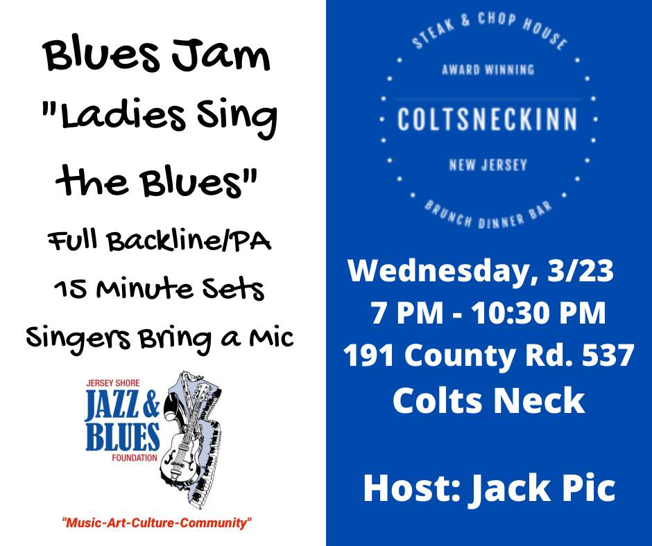 CNI Jam – Ladies Sing The Blues!