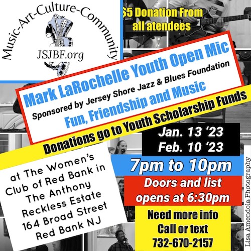 Mark LaRochelle Youth Open Mic – February
