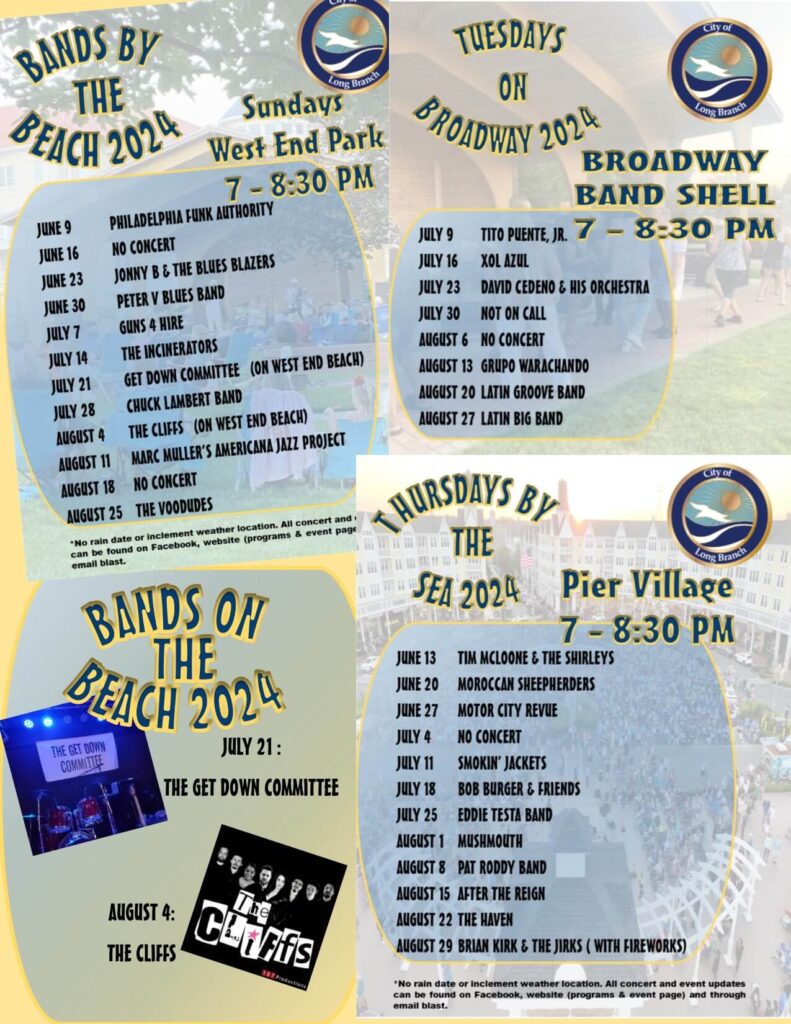 2024 Bands By The Beach