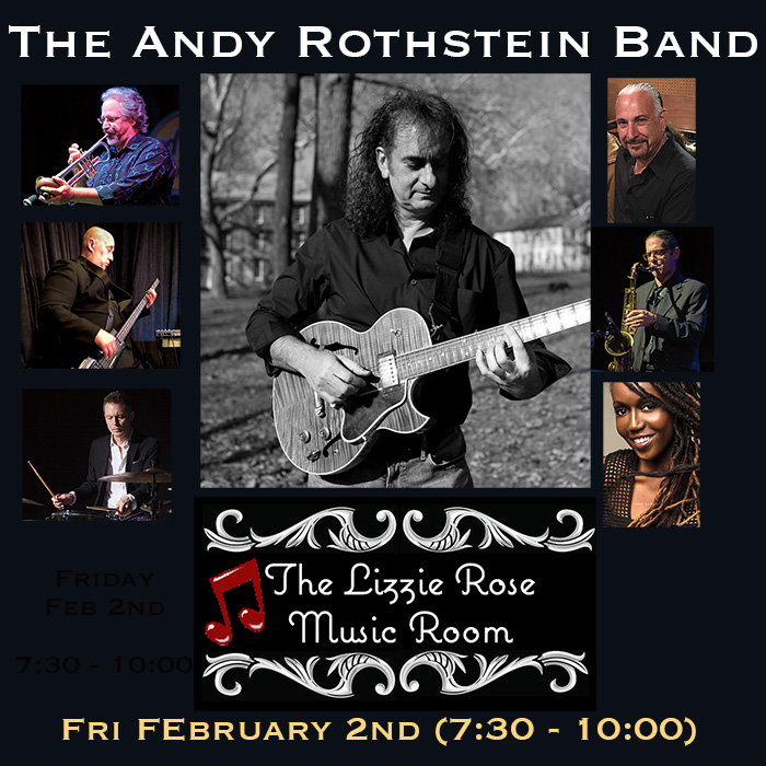 The Andy Rothstein Band at The Lizzie Rose Music Room