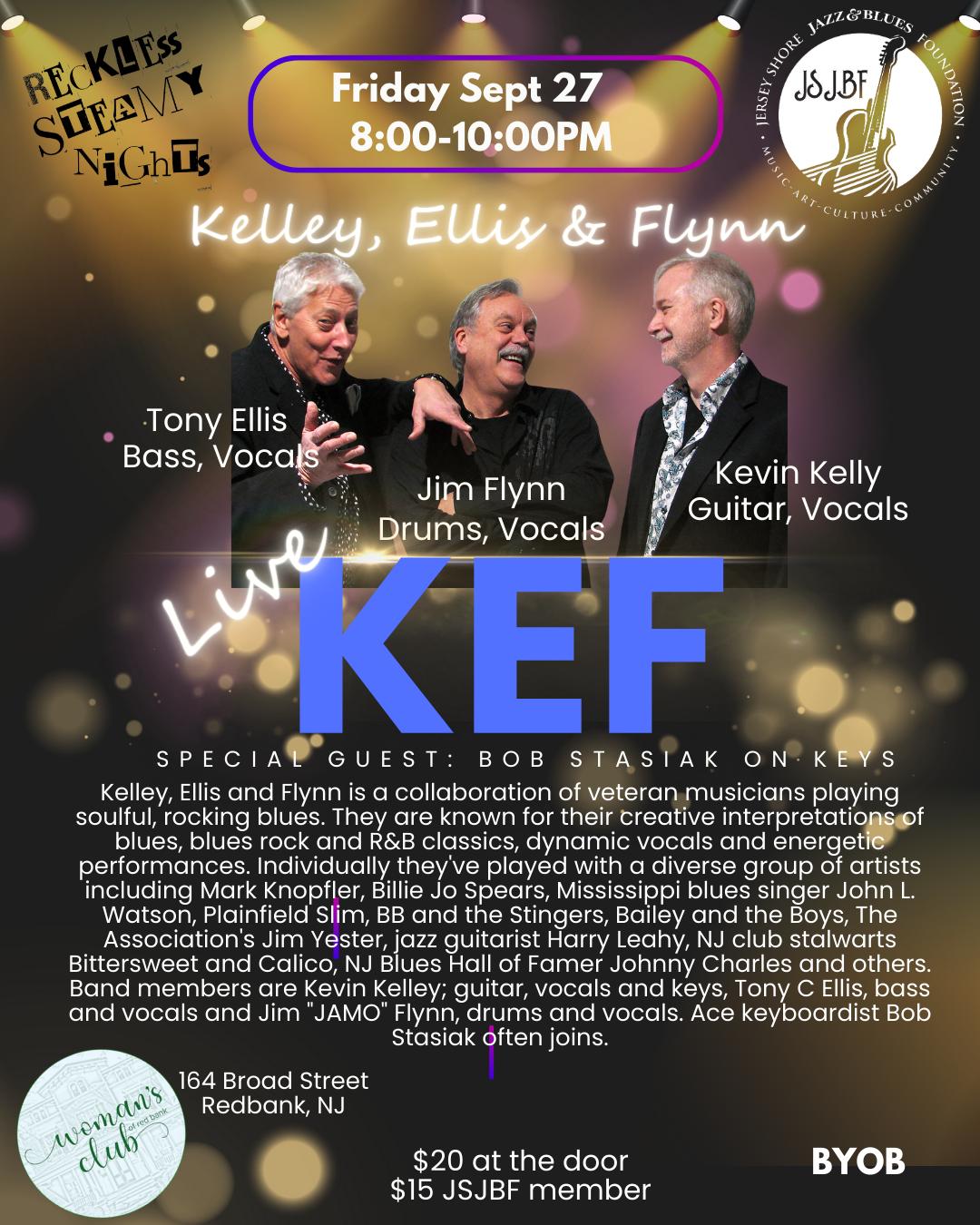 Reckless Steamy Nights w Kelly, Ellis & Flynn