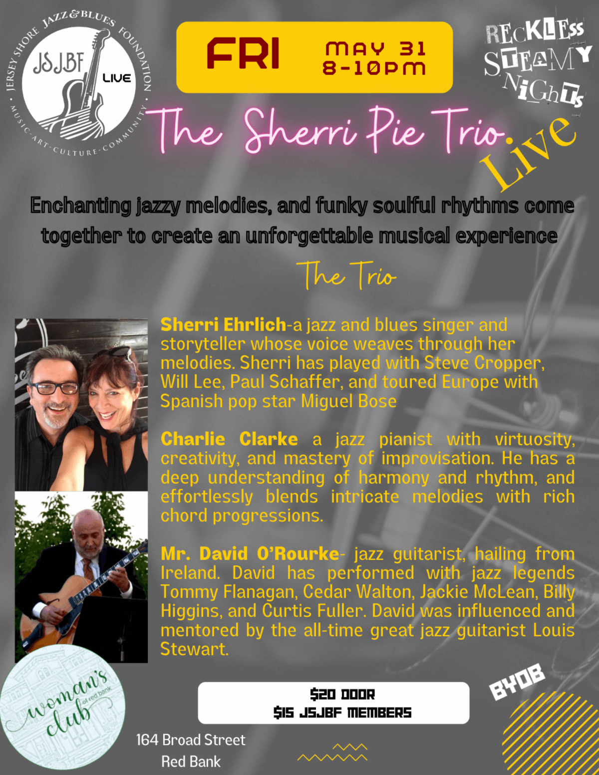 Reckless Steamy Nights w Sherri Pie Trio