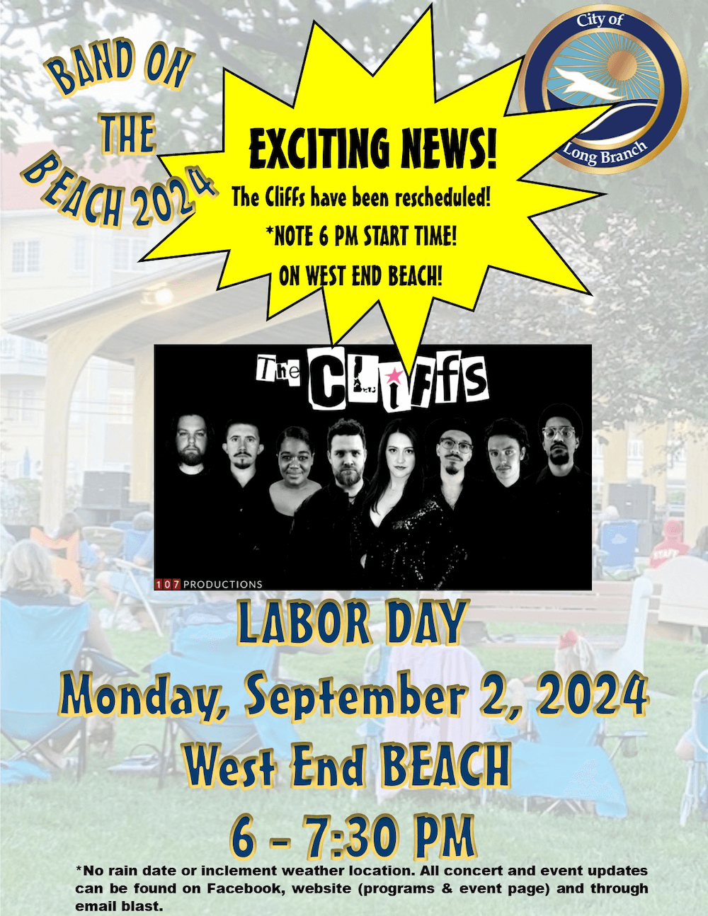 Bands on the Beach - Long Branch