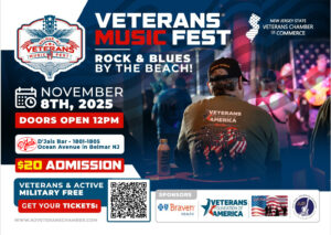 Veterans music fest card front
