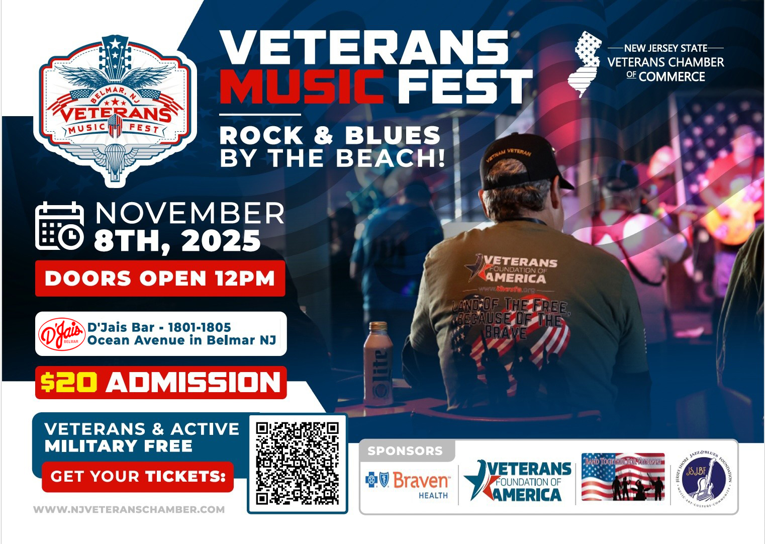 Veterans Benefit @ D'Jais