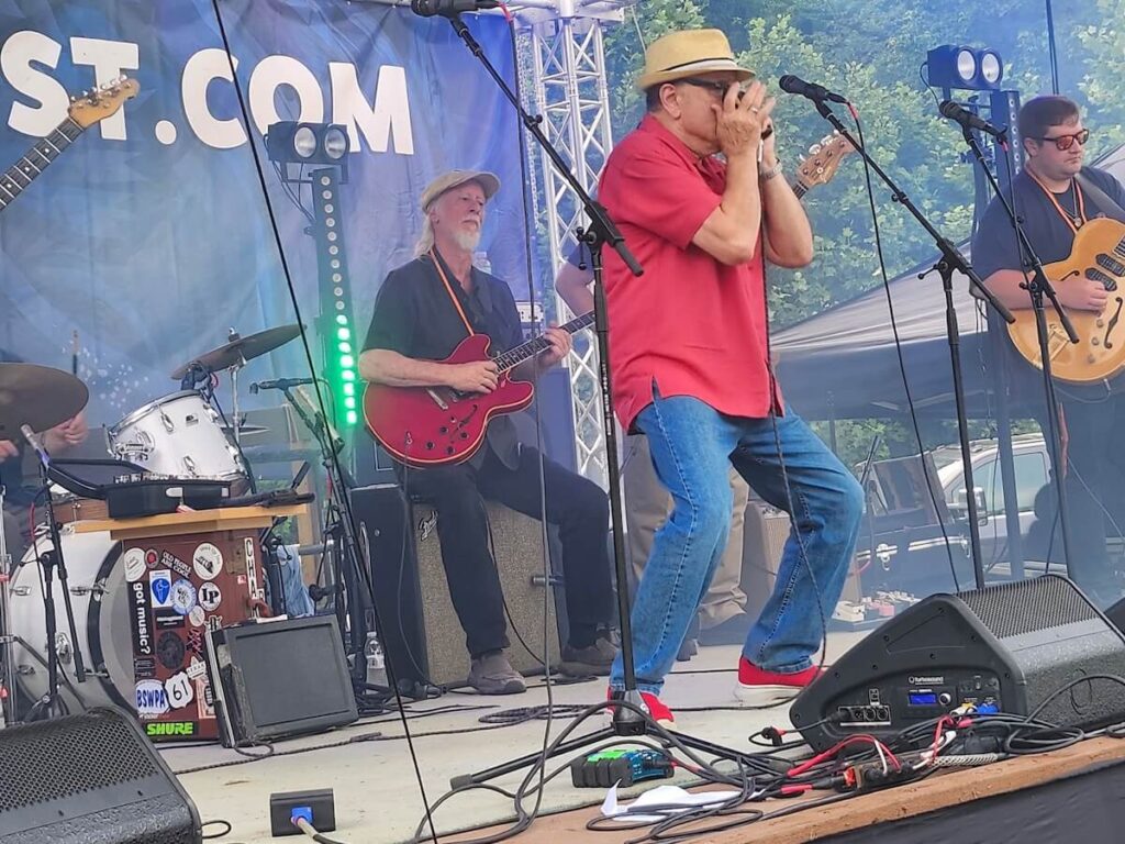 Mikey junior's blues harmonica party with rob paparozzi