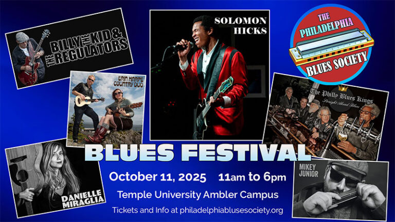 P.b.s. 2025 blues festival ad