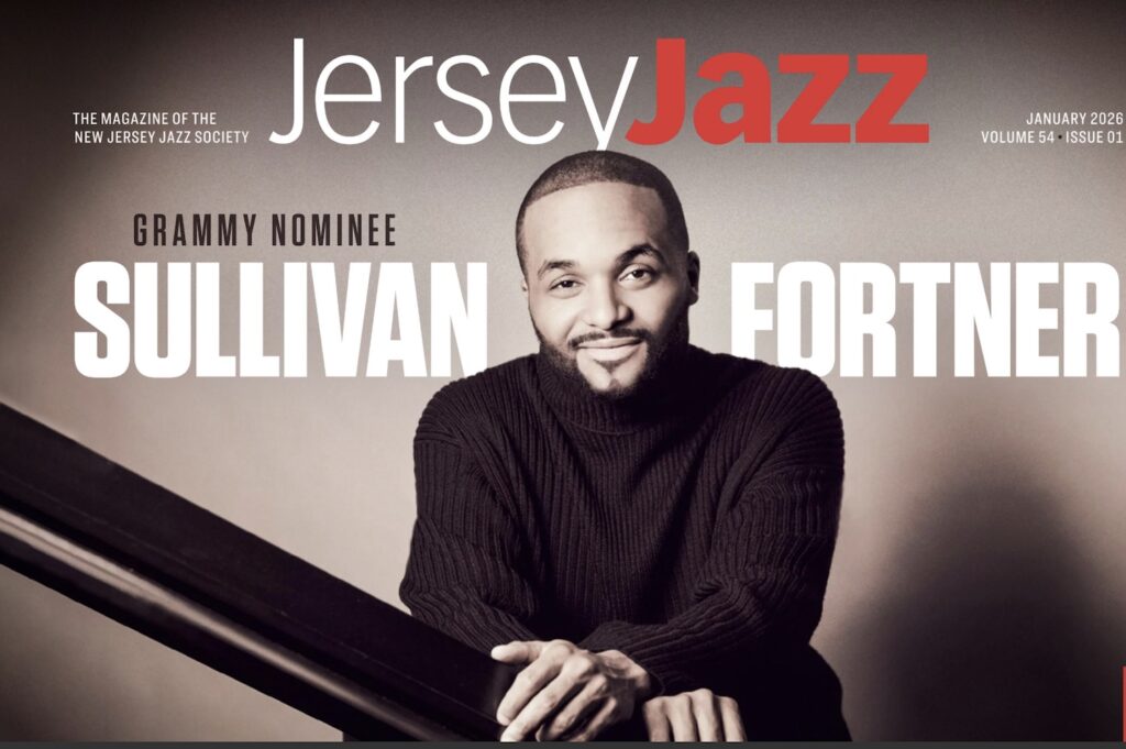 Sullivan Fortner in Jersey Jazz magazine