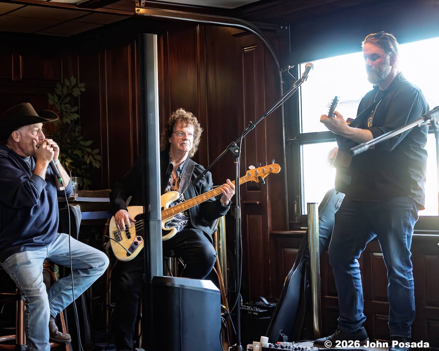 Mike Jaskowicz, Paul Avrutin & Ronnie Brandt on harp