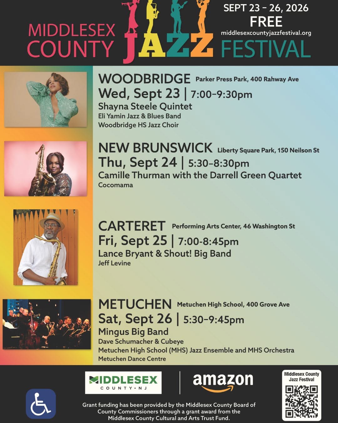 2026 Middlesex County Jazz Festival