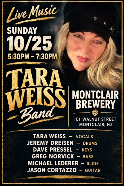 The Tara Weiss Band @ The Montclair Brewery
