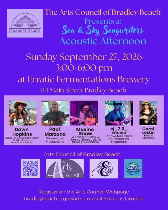 Sea & Sky Songwriters Acoustic Afternoon